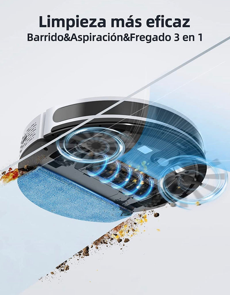 Aspirador Robot Inteligente 3 en 1  + REGALO SORPRESA ¡SOLO HOY!