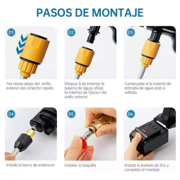 HIDROLAVADORA 2 BATERIAS / MALETIN