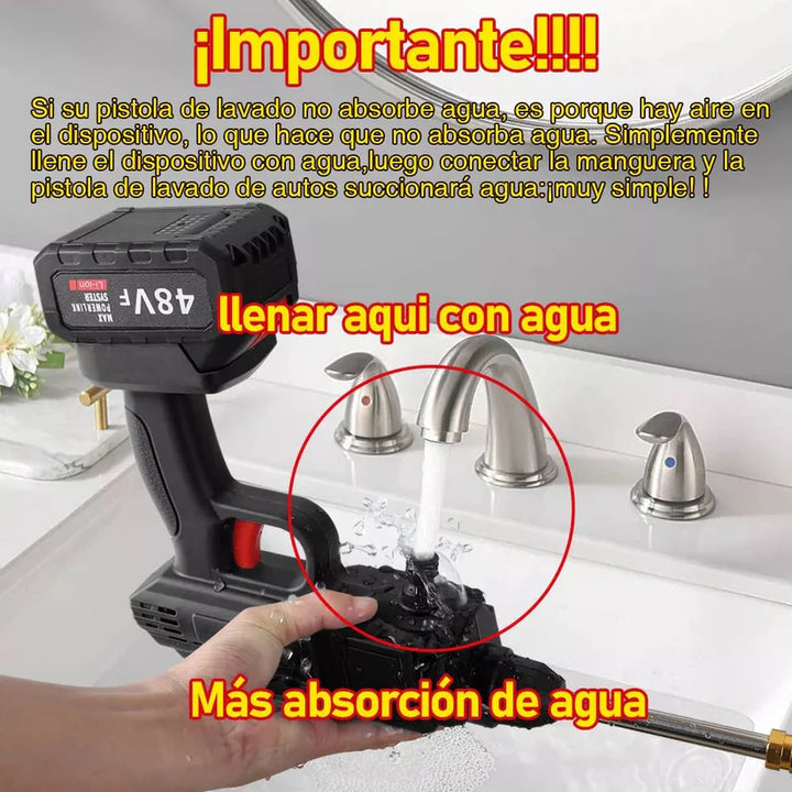 HIDROLAVADORA 2 BATERIAS / MALETIN